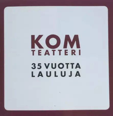 KOM Teatteri - 35 vuotta lauluja (SECOND-HAND 2 x-CD) - World music CD - 2666 - 1