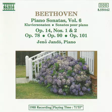 Ludwig van Beethoven: Piano Sonatas, Vol. 6 (CD) - Käytetyt - 2966 - 1