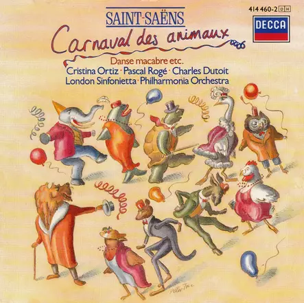SAINT-SAËNS: LE CARNAVAL DES ANIMAUX PHAÉTON DANSE MACABRE ETC. - Klassinen CD - 686 - 1