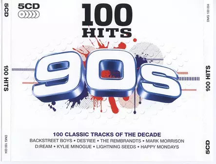 Various – 100 Hits 90s SECOND-HAND CD - Käytetyt - 2456 - 1