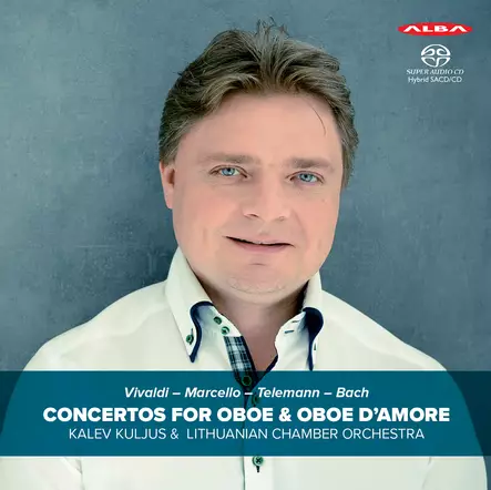 Vivalvi, Antonio / Marcello, Alessandro / Telemann, Georg Philipp / Bach, Johann Sebastian / Kuljus, Kalev / Lithuanian Chamber Orchestra : Concertos for oboe & oboe d'amore - Classical CD - 186 - 1