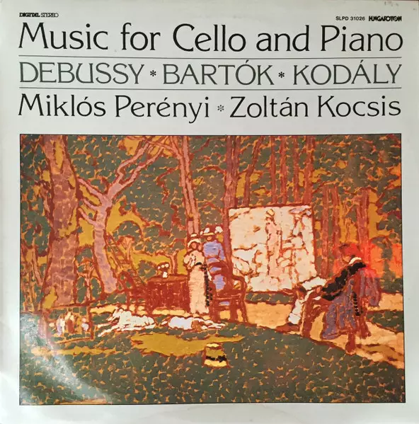 Miklós Perényi, Zoltán Kocsis - Debussy, Bartók, Kodály: Music For Cello And Piano – KÄYTETTY LP - Käytetyt - 2527 - 1