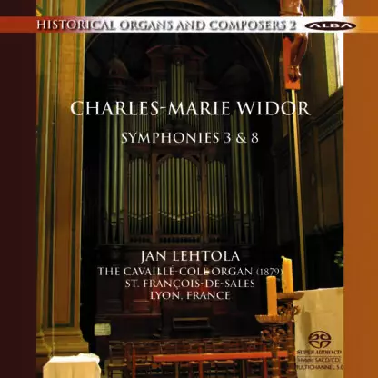 Jan Lehtola - Charles-Marie Widor: Sinfoniat 3 & 8 (SACD) - SACD - 1817 - 1