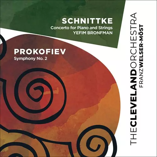 Prokofiev, Sergey - Schnittke: Concerto for Piano and Strings - Prokofiev: Symphony No. 2 - Bronfman, Yefim - Klassinen CD - 857 - 1