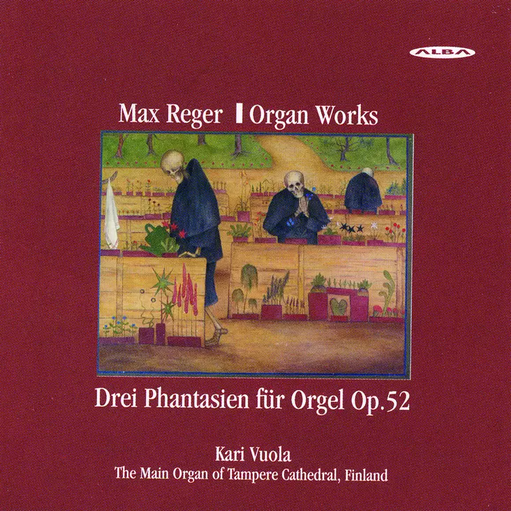 Reger, Max / Vuola, Kari : Drei Phantasien fur Orgel Op.52 - Klassinen CD - 37 - 1