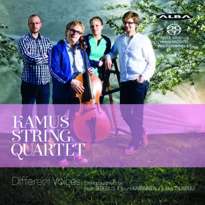 Sibelius, Jean / Kaipainen, Jouni / Tiensuu, Jukka / Kamus String Quartet : Different Voices - Klassinen CD - 1787 - 1