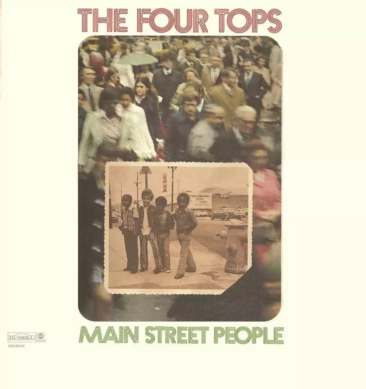 The Four Tops - Main Street People LP (KÄYTETTY) - Käytetyt - 2927 - 1