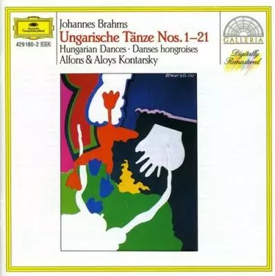 Johannes Brahms: Ungarische Tänze Nos. 1-21 (KÄYTETTY CD) - Klassinen CD - 2767 - 1
