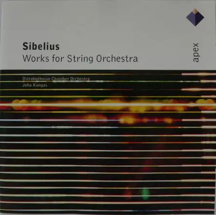 Sibelius* - Ostrobothnian Chamber Orchestra, Juha Kangas – Works For Strings Orchestra (KÄYTETTY CD) - Käytetyt - 2117 - 1