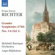 Richter, F X - Grandes Symphonies Nos. 1-6 - Helsingin barokkiorkesteri - Classical CD - 697 - 1