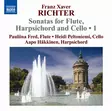Richter, F X - Sonatas for Flute, Cello and Harpsichord Vol 1 - Fred, Pauliina & Häkkinen, Aapo & Peltoniemi, Heidi - Klassinen CD - 447 - 1