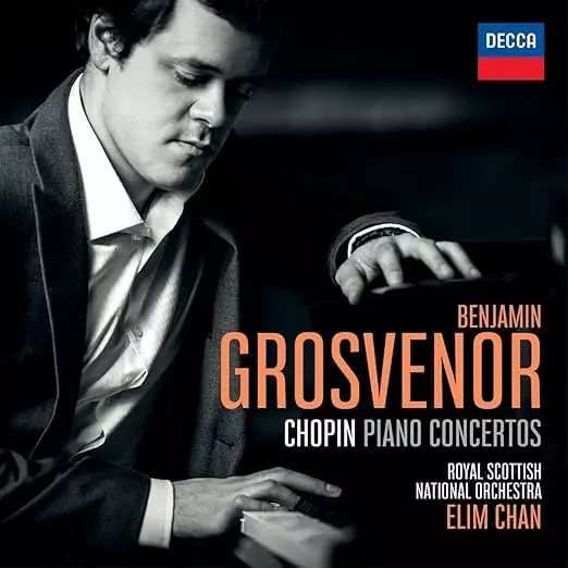 Benjamin Grosvenor: Chopin, Royal Scottish National Orchestra, Elim Chan ? Piano Concertos (SECOND-HAND CD) - Classical CD - 2178 - 1