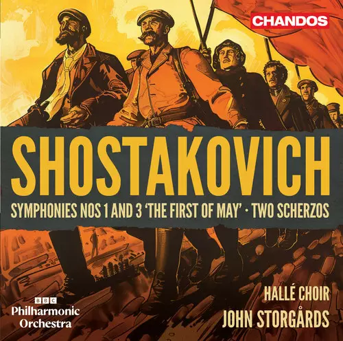 Halle-kuoro, BBC:n filharmoninen orkesteri, John Storgårds - Dmitri Sostakovits: Sinfoniat Nro 1 & 3; Kaksi Scherzoa - Klassinen - 2898 - 1