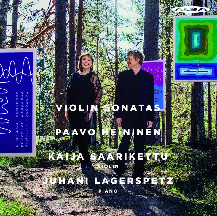Heininen, Paavo / Saarikettu, Kaija / Lagerspetz, Juhani : Violin Sonatas - Klassinen CD - 208 - 1