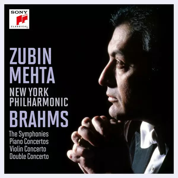 Zubin Mehta, New York Philharmonic - Johannes Brahms: The Symphonies - Piano Concertos - Violin Concerto - Double Concerto (SECOND-HAND 8 x CD BOX) - Käytetyt - 2078 - 1