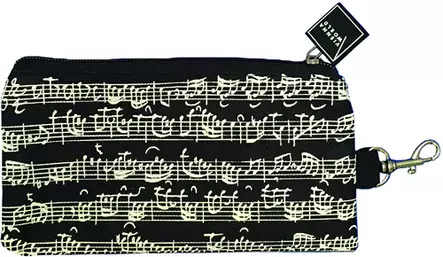 Penaali nuotit musta - Musiikkiaiheiset Lahjatavarat - 1108 - 1