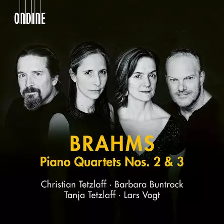 Lars Vogt, Tetztlaff, Buntrock, Tetzlaff- Brahms: Piano Quartets Nos. 2 & 3 - Klassinen - 2788 - 1