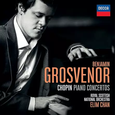 Benjamin Grosvenor: Chopin, Royal Scottish National Orchestra, Elim Chan ? Piano Concertos (SECOND-HAND CD) - Classical CD - 2178 - 1