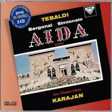 Herbert von Karajan, Wienin Filharmonikot- Giuseppi Verdi: Aida (KÄYTETTY 2 x CD BOKSI) - Käytetyt - 2228 - 1