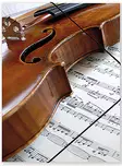 Kansio Violin/Sheet music - Music-themed gift items - 1098 - 1