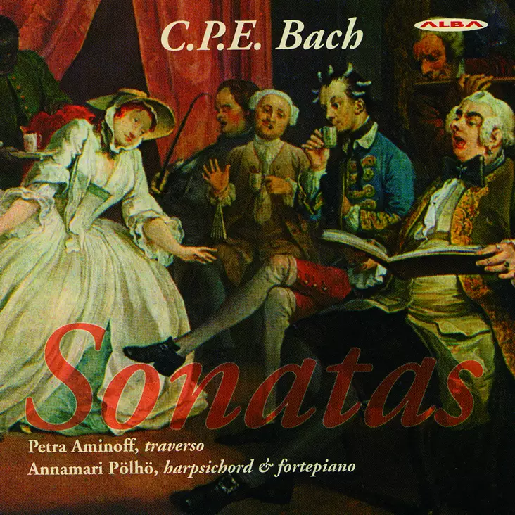 Bach, Carl Philipp Emanuel / Aminoff, Petra / Pölhö, Annamari : Sonatas - Klassinen CD - 469 - 1