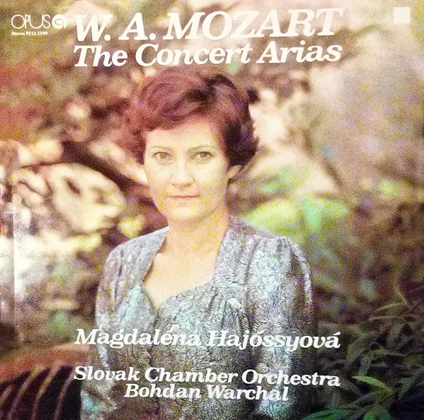 Mozart – The Concert Arias – Magdaléna Hajóssyová – KÄYTETTY LP - Klassinen - 2529 - 1