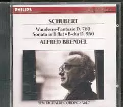 Schubert- Alfred Brendel: Wanderer Fantasie D. 760, Sonata In B Flat D. 960 (KÄYTETTY CD) - Käytetyt - 2239 - 1