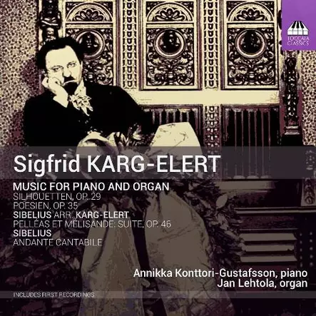 Karg-Elert, Sigfrid - Music for Piano and Organ - Lehtola, Jan - Classical CD - 869 - 1