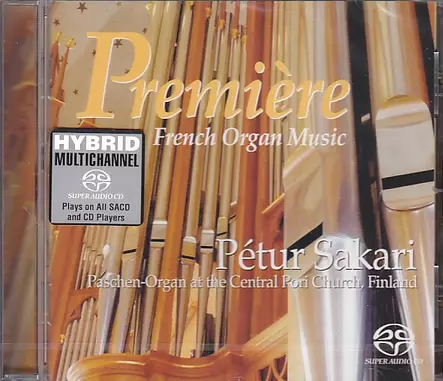 Pétur Sakari / Première // Jehan Alain / Maurice - Classical CD - 1629 - 1