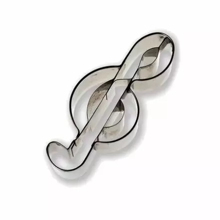 Piparkakkumuotti G-avain - Musiikkiaiheiset Lahjatavarat - 1119 - 1