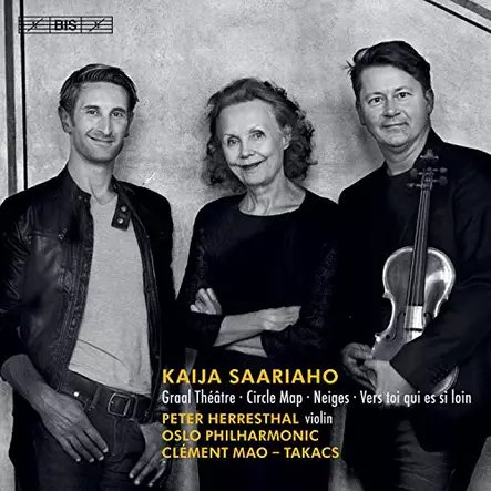 Saariaho, Kaija - Circle Map, Graal Théâtre & other works - Herresthal, Peter - Klassinen CD - 539 - 1